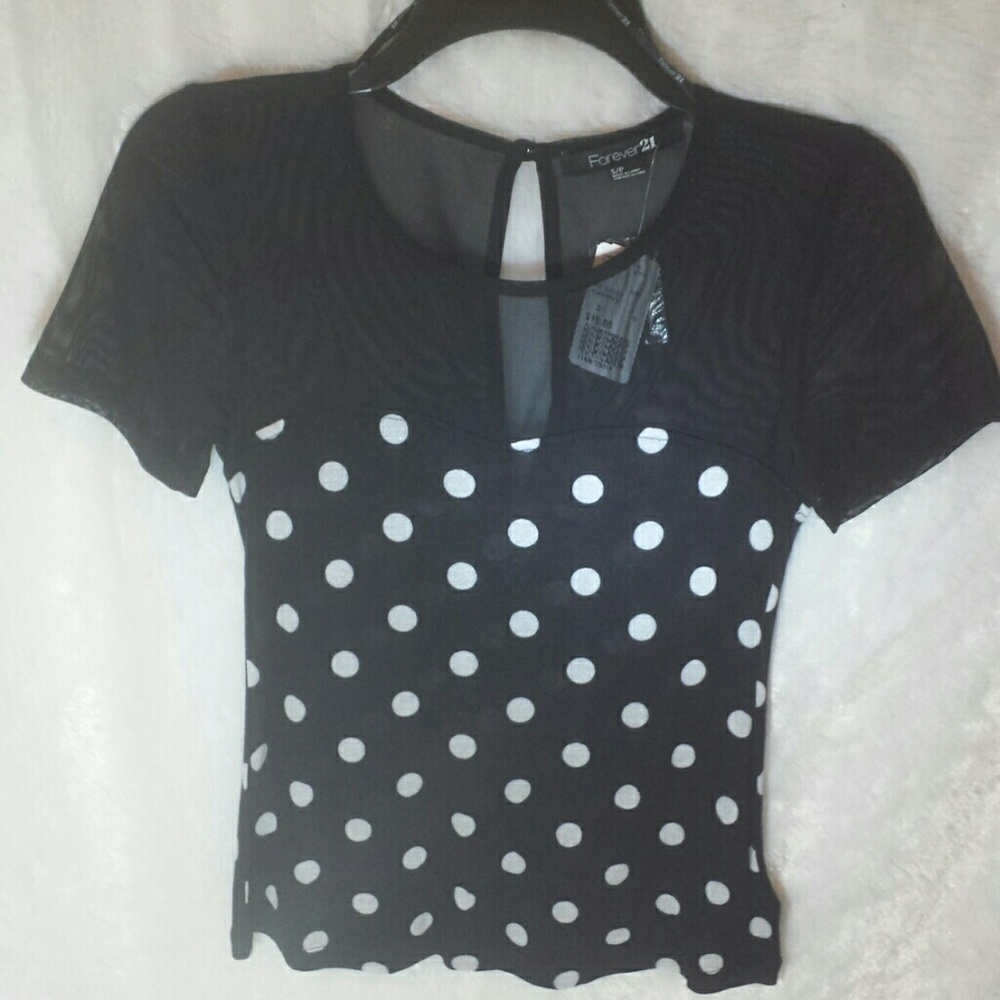 Polka-dot Top NWT