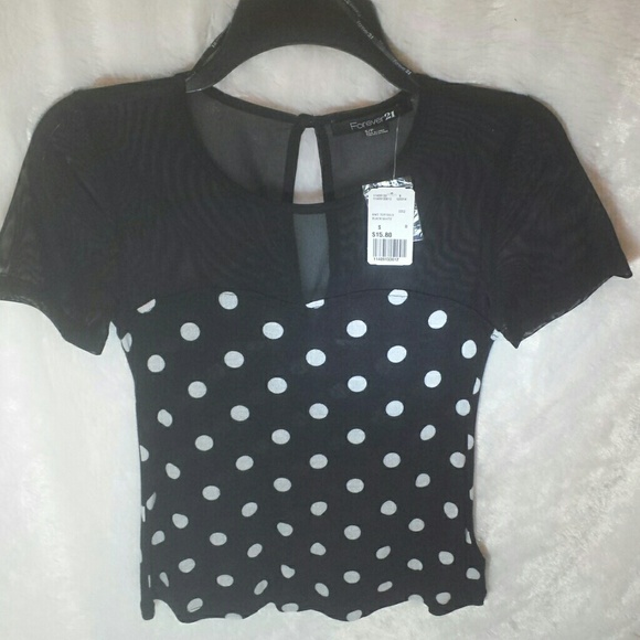 Polka-dot Top NWT - Picture 2 of 4