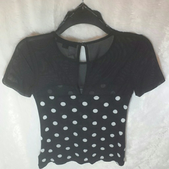 Polka-dot Top NWT - Picture 3 of 4