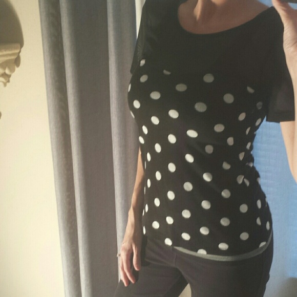 Polka-dot Top NWT - Picture 4 of 4