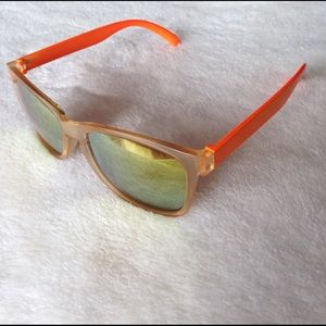 Mirrored Orange Sunglasses