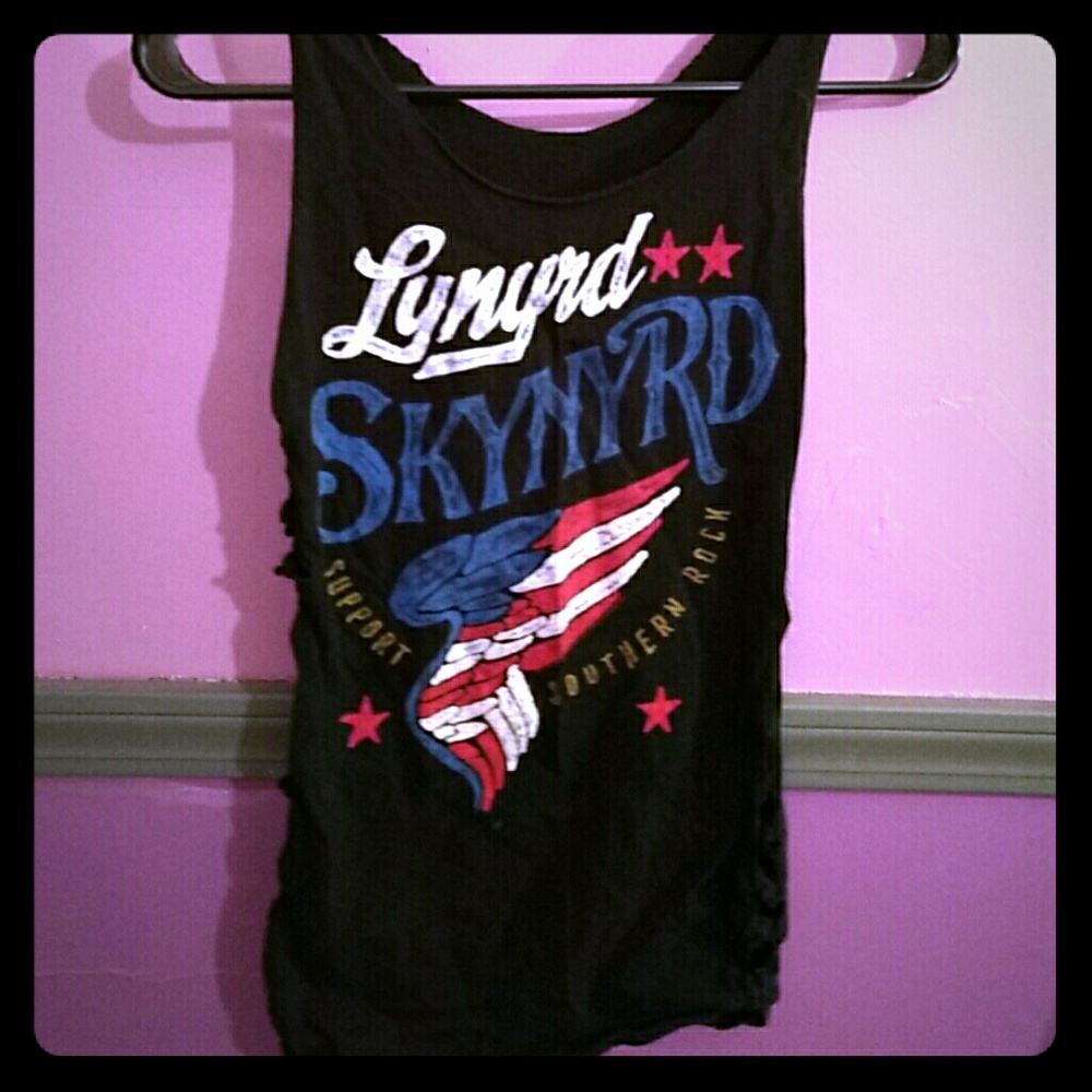 Festive July 4th braided side tank