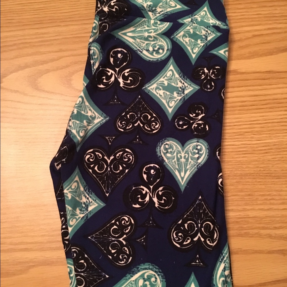 Lularoe Os NWOT Cards Spades, Hearts Diamonds 🦄