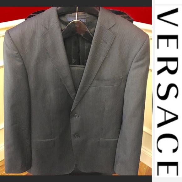 versace suit pants