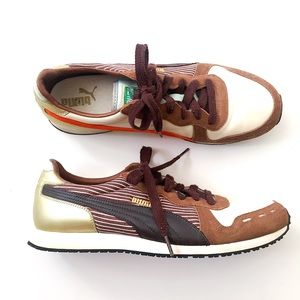 classic men's custom Puma shoes, size 11