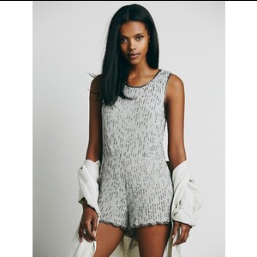 Free people beaded romper