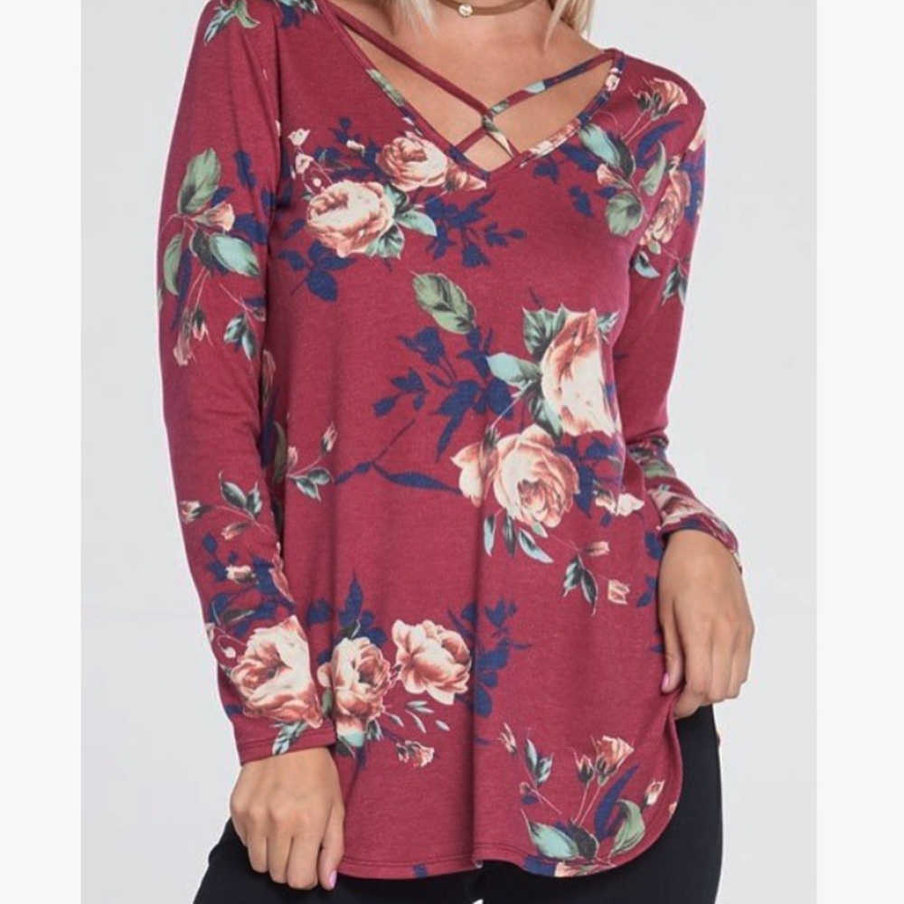 Boutique Floral Top