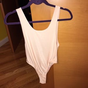 scoop neck bodysuit