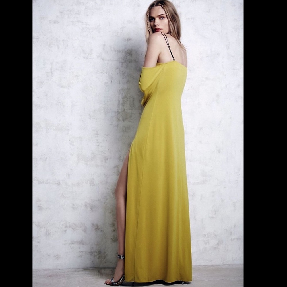 Free People Saunder stretch Off The Shoulder S - Picture 2 of 6