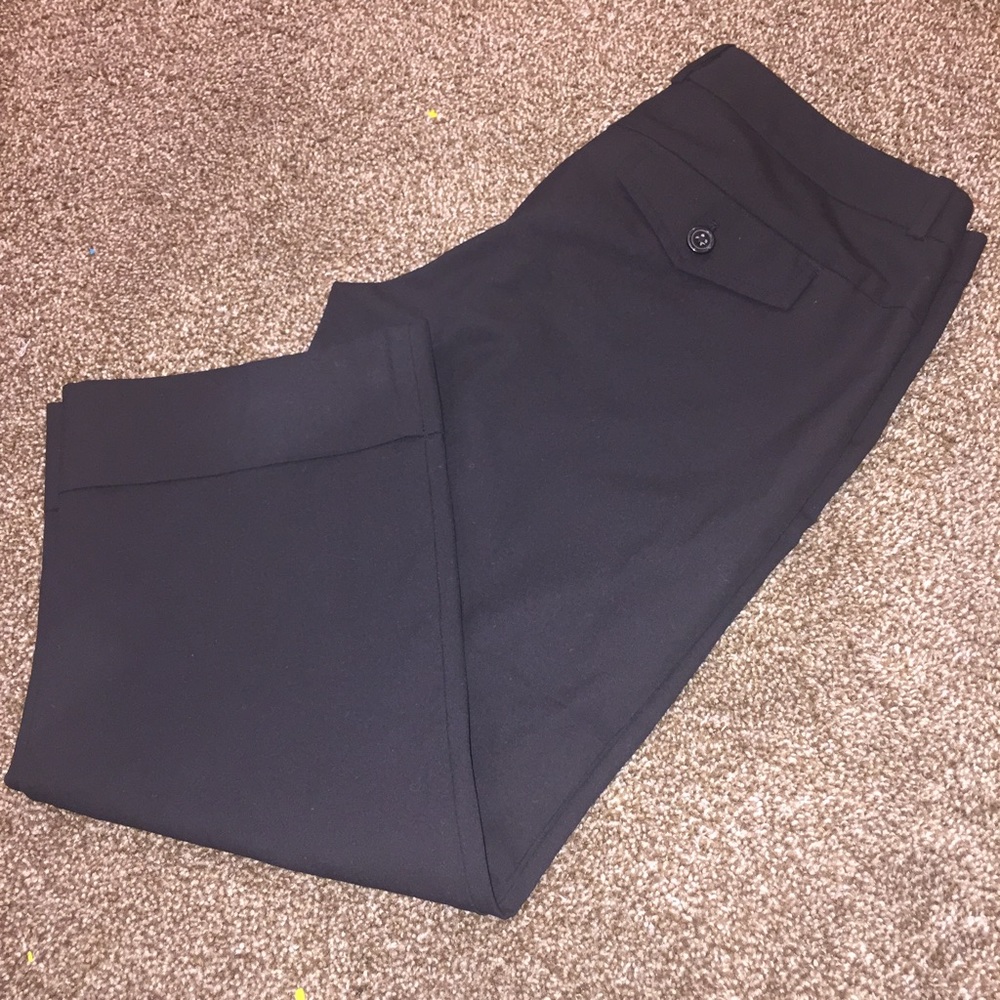 The limited drew fit capri pants black dressy