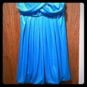 Speechless Blue Bubble Dress