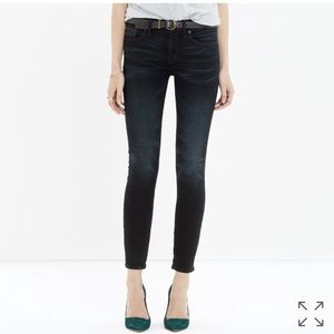 MAKEOFFER Madewell Skinny Skinny Crop Tempest Wash