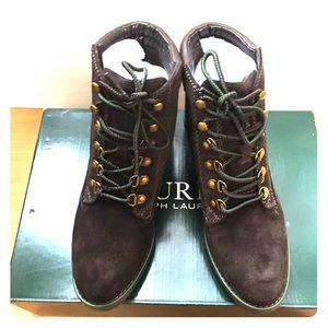 Ralph Lauren Mikelle suede boot