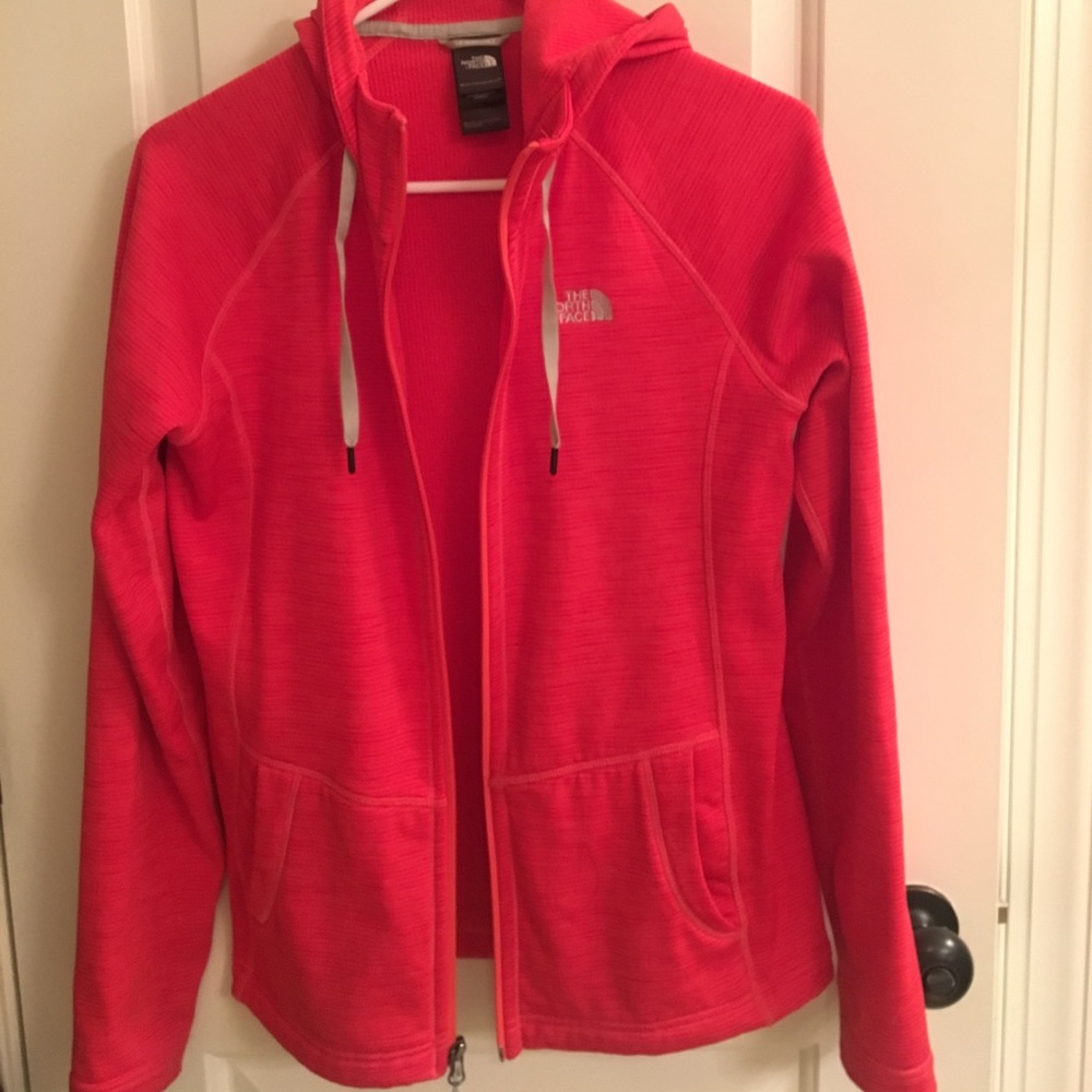 North face hooded light jacket 💖