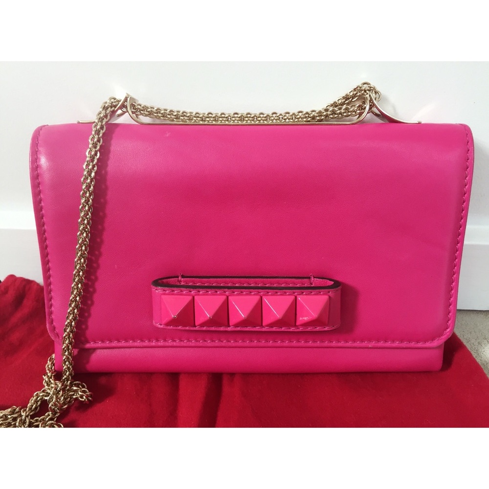 Valentino Garavani Hot Pink Cross Body Bag