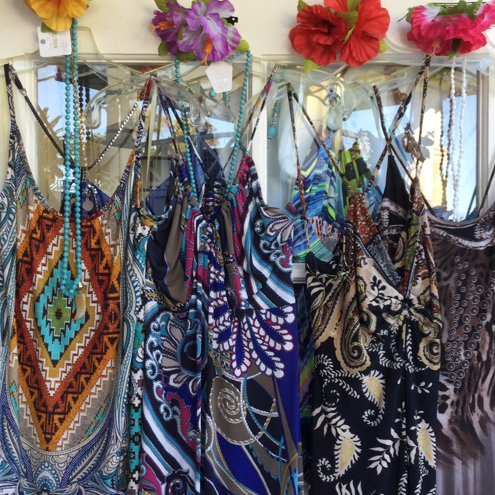 Maxi dress boho style