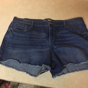 Women's jean shorts