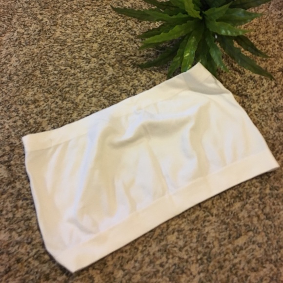 Set of 3 tube bras, one white, one black, 1 cream - Picture 3 of 4