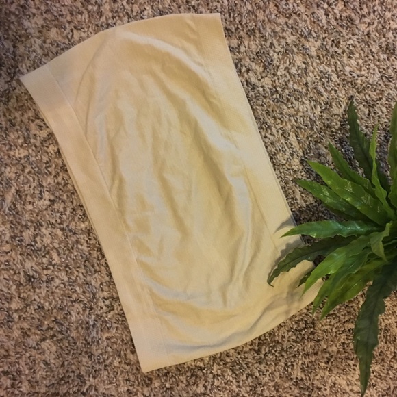 Set of 3 tube bras, one white, one black, 1 cream - Picture 4 of 4