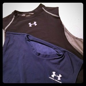 Under Armour Heat Gear tanks bundle