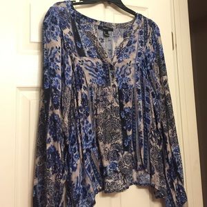 Floral Print Forever 21 Blouse