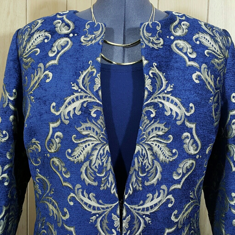 Susan Graver Special Edition Tapestry Jacket NWOT