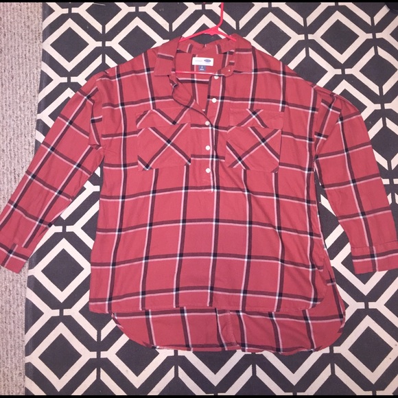 Old Navy Tops - Old Navy Plaid Flannel Top
