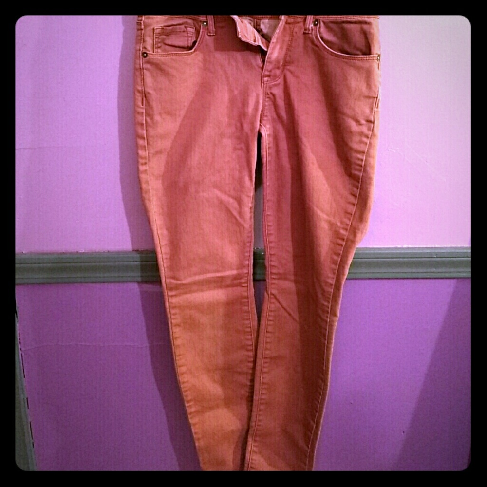 Light brown jeggins super comfy!
