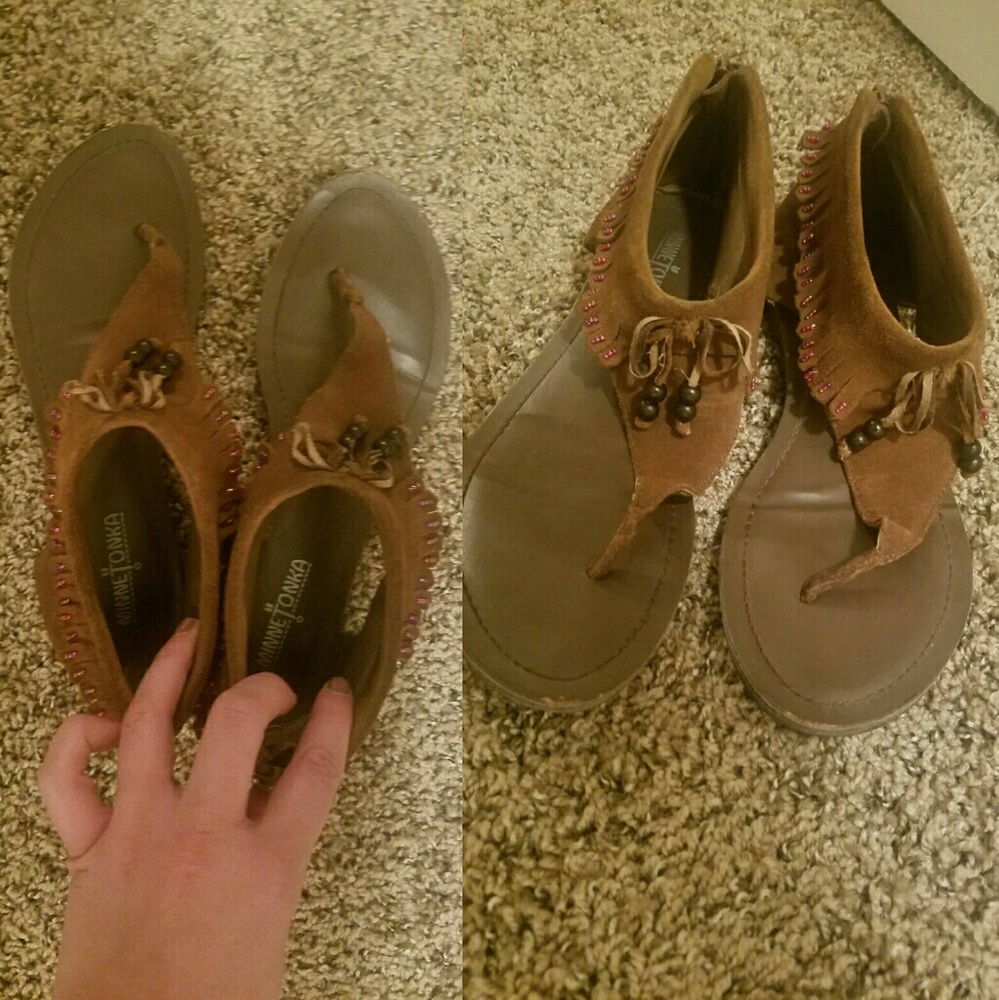 Minnetonka sandals!
