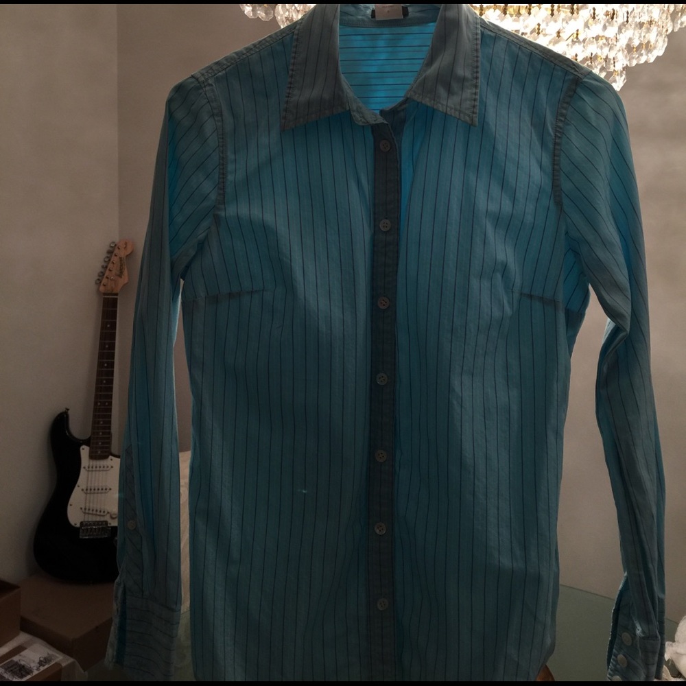 JCrew light Blue Blouse