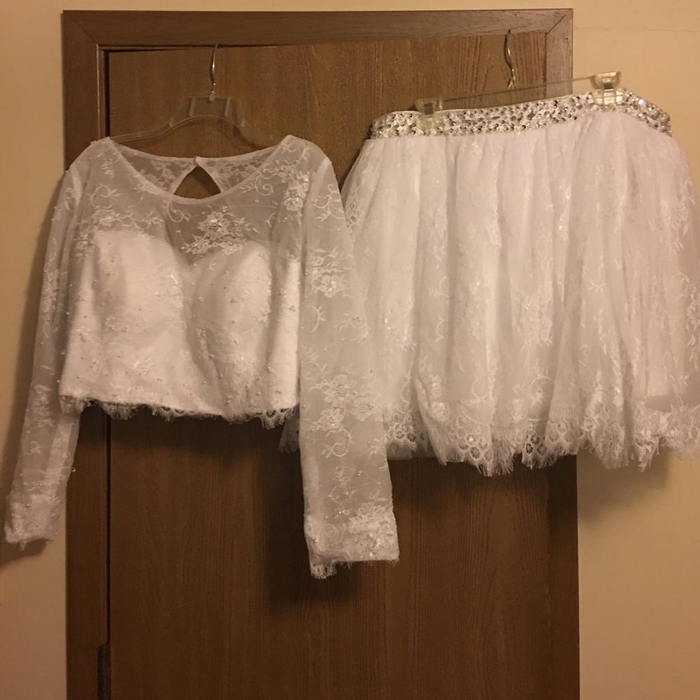2 Piece Homecoming Dress