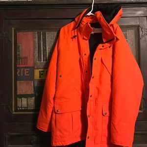 Cabela's blaze orange Goryex parka