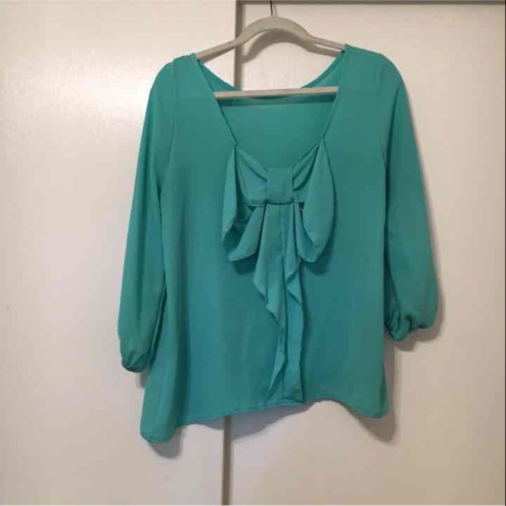 Bow Back Blouse