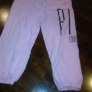 Boyfriend style Victoria's Secret sweats