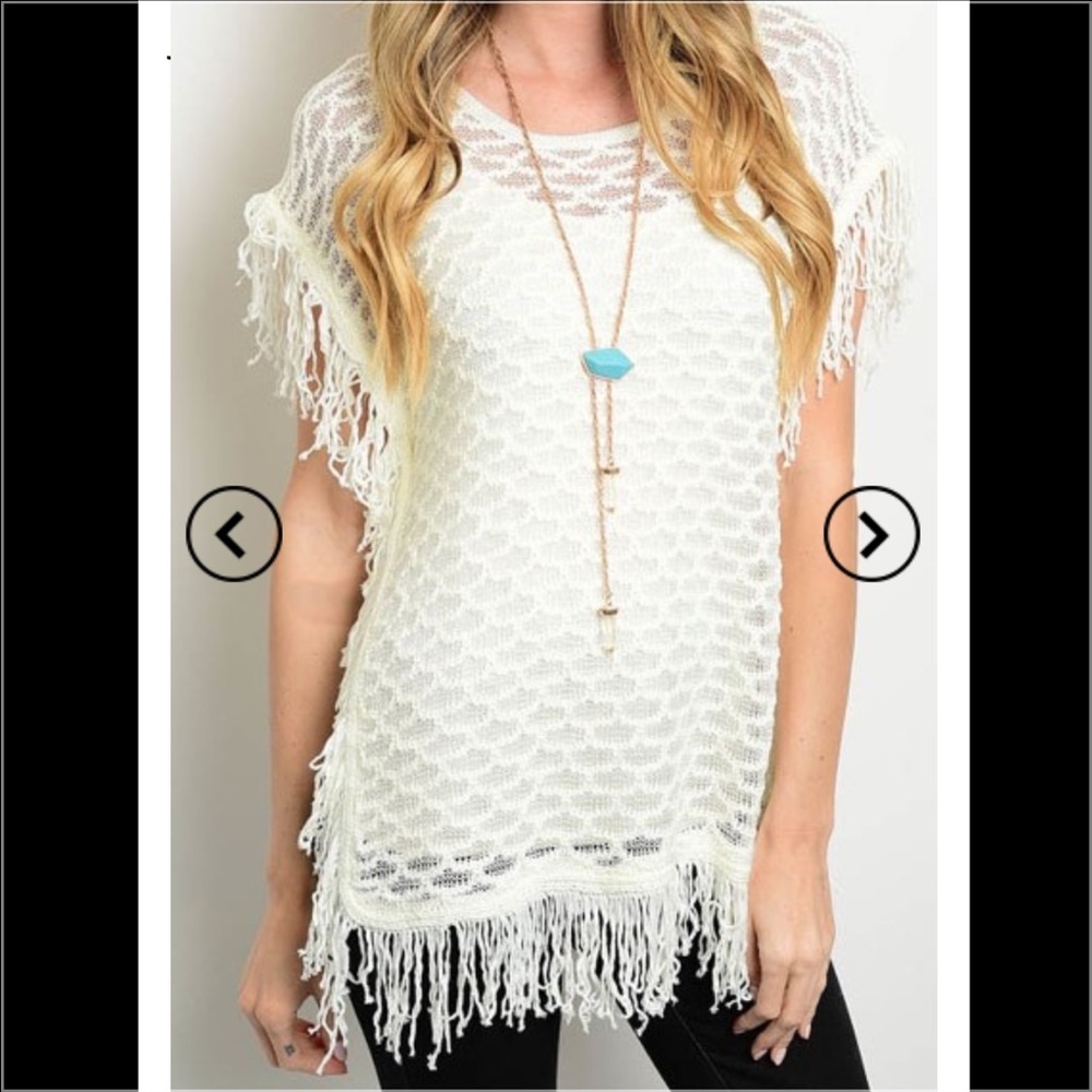 Great shirt to wear over a tank.