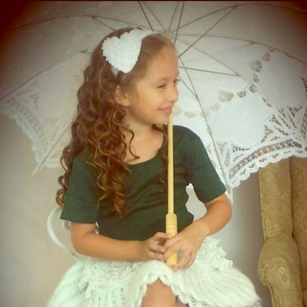 Rosettes ❤️ Clip w/thin headband