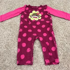 Sock Monkey One Piece