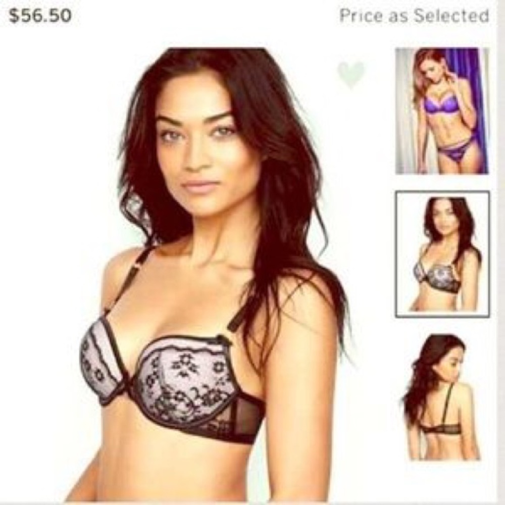 32D Very Sexy Flirt Demi Push Up Bra