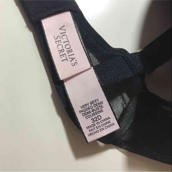 32D Very Sexy Flirt Demi Push Up Bra - Picture 3 of 3