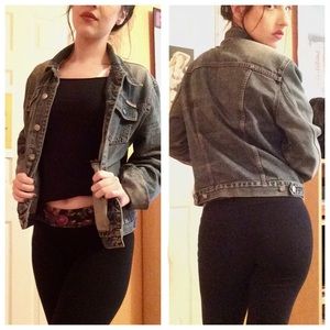 VINTAGE 90s Calvin Klein denim Jean jacket