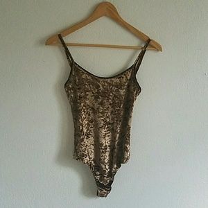 Crushed Velvet Reina Bodysuit