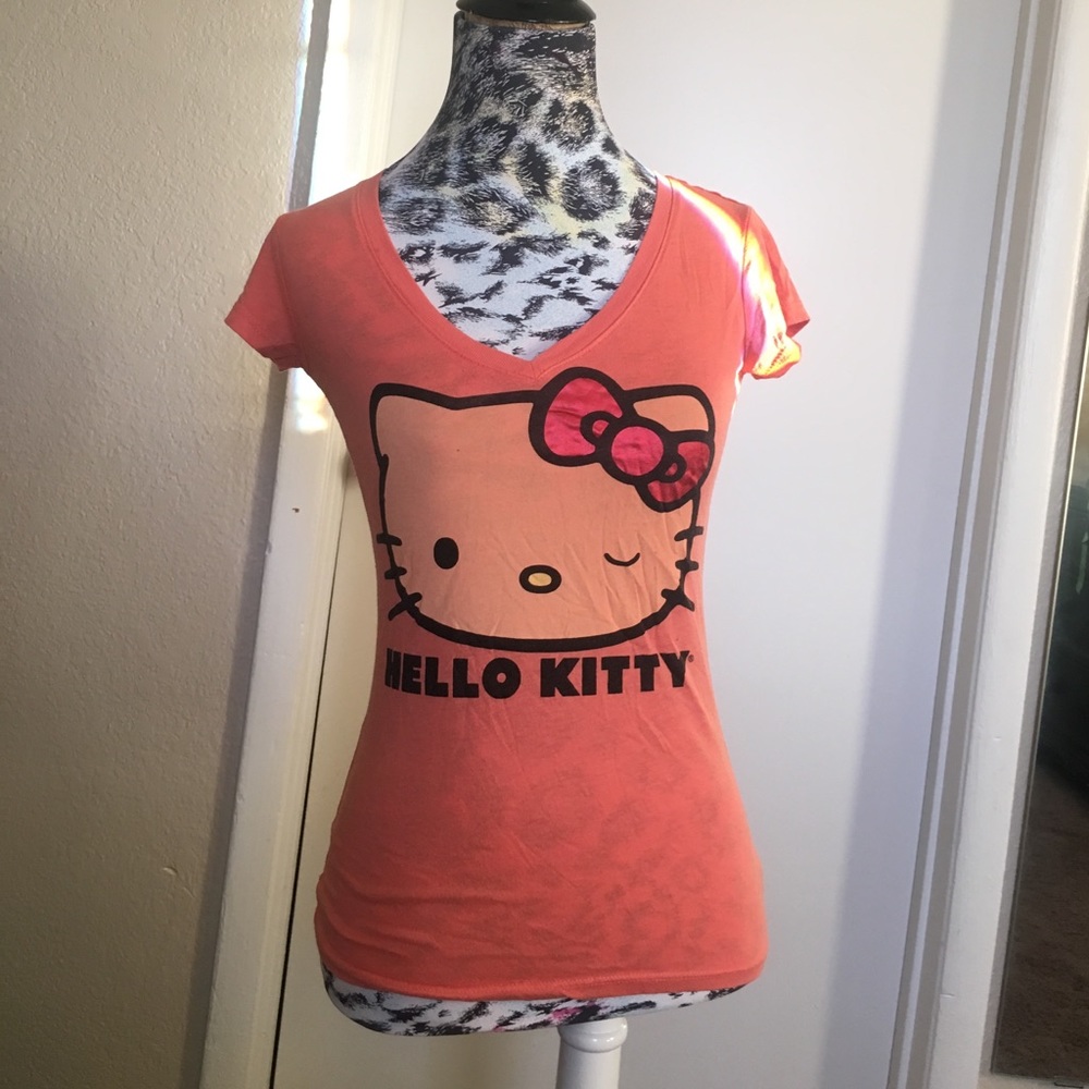 Hello Kitty TShirt Muted Orange
