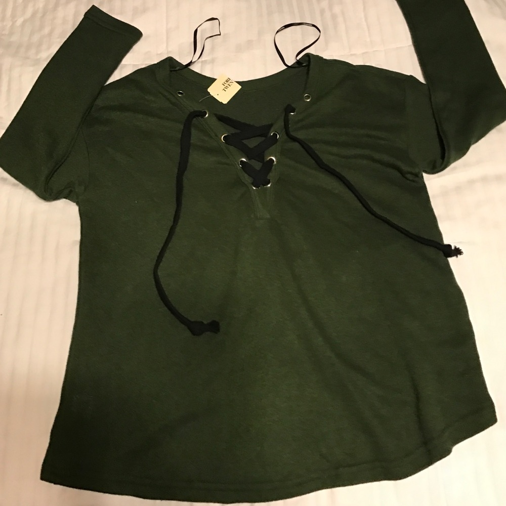 Green sweater