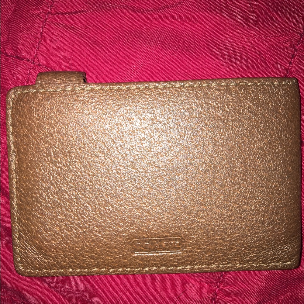 Coach ID, business, credit card holder- NWOT