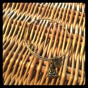 Gold Buddha Alex and Ani Bracelet