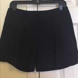 BCBG black dress shorts