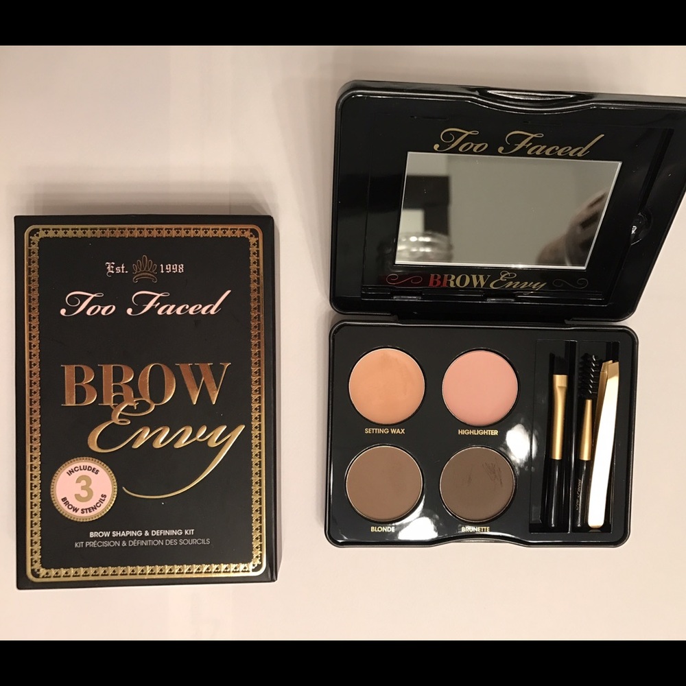 Too Faced Brow Envy Kit - swatched only!