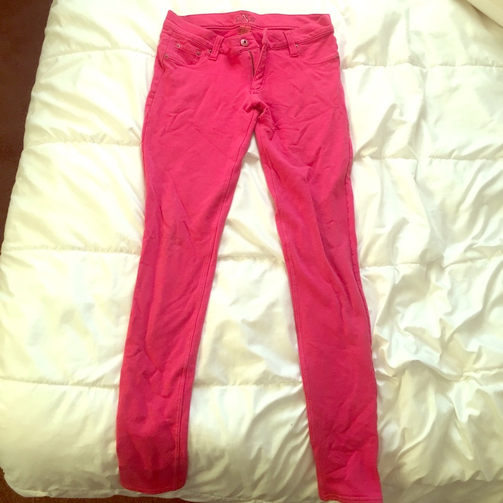 Bright Pink Jeggings
