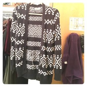 Patterned Cardigan