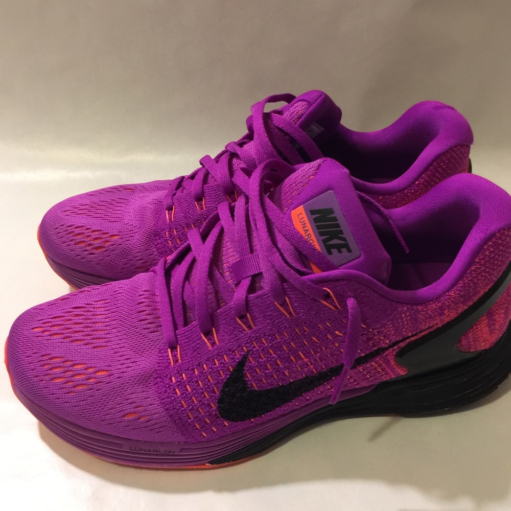 ‼️HURRY!!!!! Nike LunarGlide ( Purple/Orange )